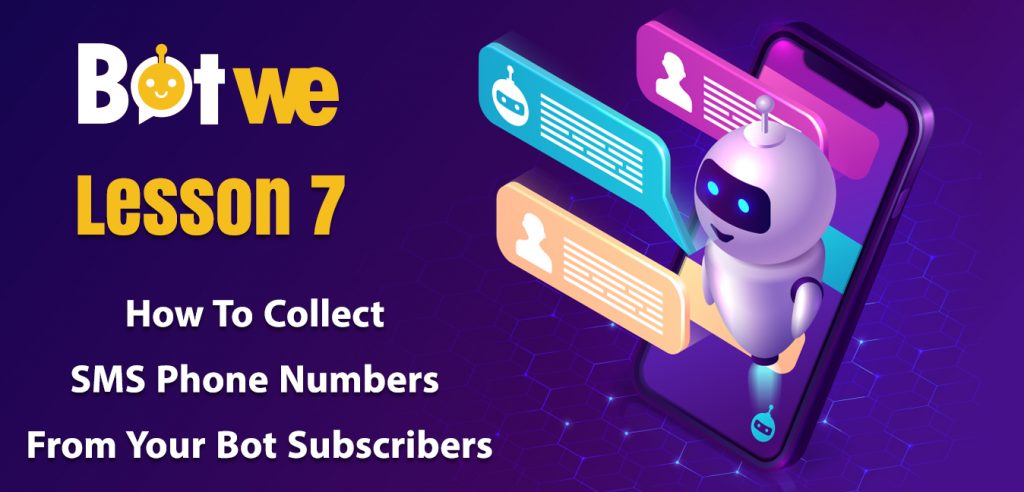 How To Collect SMS Phone Numbers From Your Facebook Bot Subscribers ...